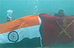 Army hoists Tricolour underwater after first-ever expedition from Siachen Glacier to Indira Point